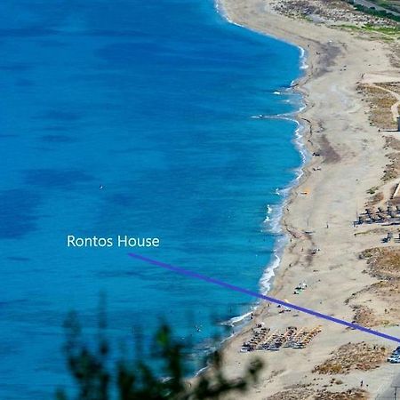 Вилла Rontos House, Seaside Агиос-Иоаннис Экстерьер фото